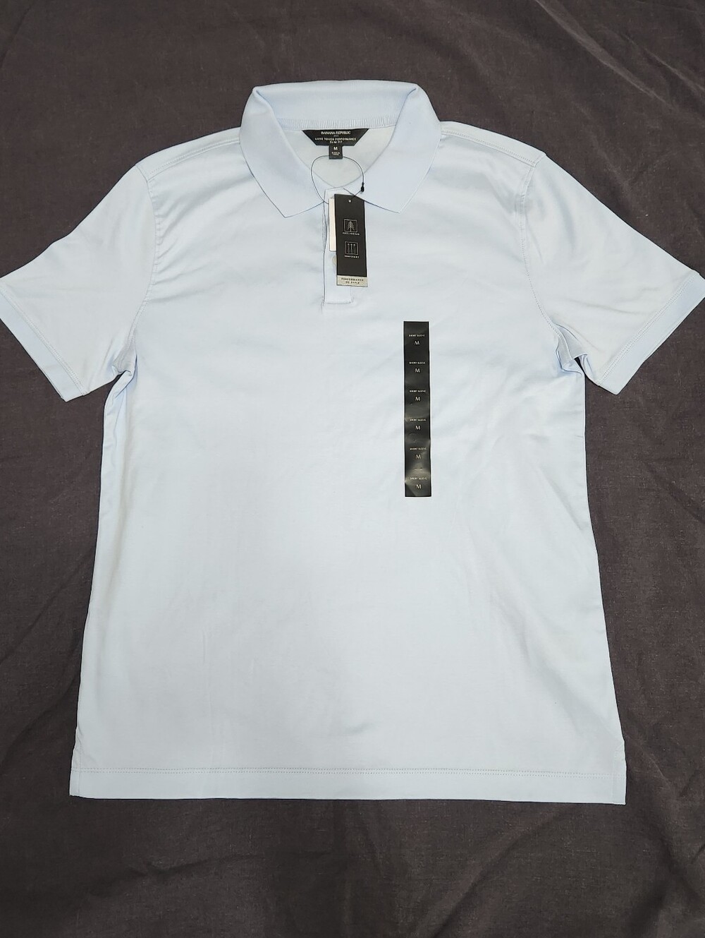 Banana Republic Light Blue Polo Shirt
